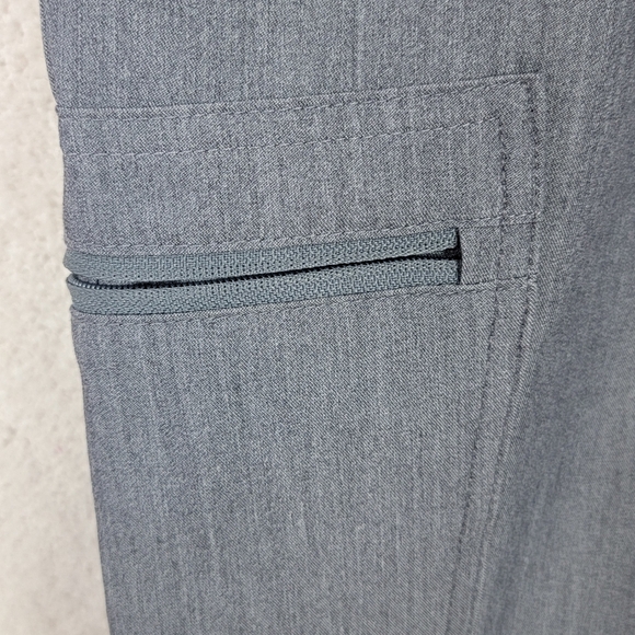 Figs Graphite Gray Zamora High Waisted Petite Joggers Scrub Pants Sz XSP - Picture 6 of 12